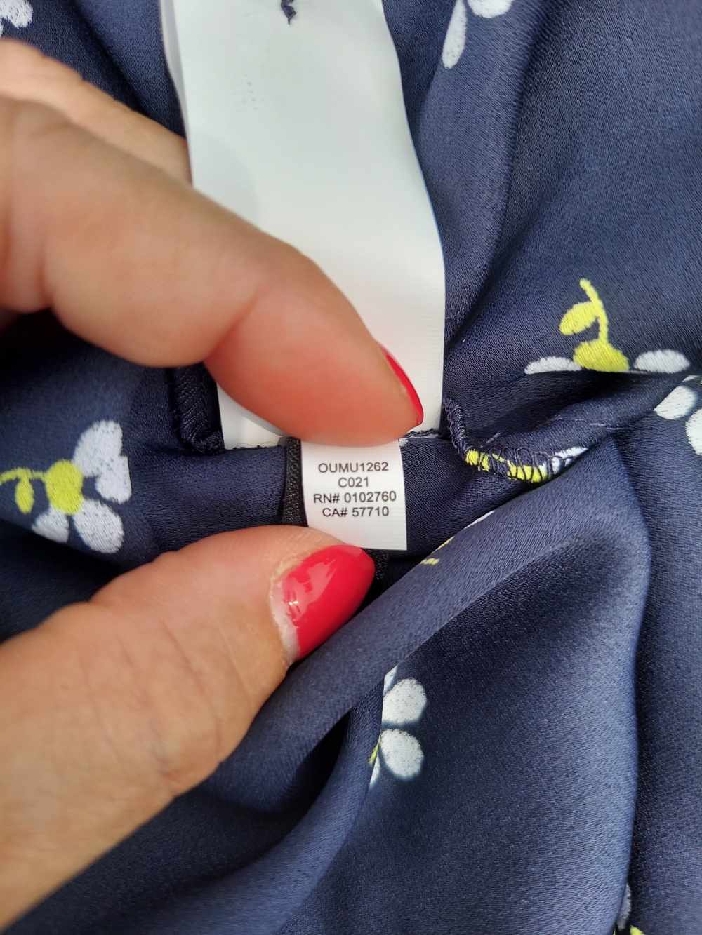 Kate Spade Daisy Toss Navy Floral High Low Midi Dress Women Size 2 NWOT Feminine - Picture 7 of 11